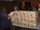 October 21, 2013
NEWS PHOTO CHARLES LEFEBVRE
City employees collect boxes of polling station supplies Monday night following the election. October 21, 2013
NEWS PHOTO CHARLES LEFEBVRE
City employees collect boxes of polling station supplies Monday night following the election.
