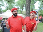 June 1, 2013NEWS PHOTO CHARLES LEFEBVREThe Line-Up Maintenance Crew pose for a picture Saturday evening in Riversid eVeterans Memorial Park. The duo could be seen throughout downtown during Spectrum, entertaining attendees on the street. June 1, 2013NEWS PHOTO CHARLES LEFEBVREThe Line-Up Maintenance Crew pose for a picture Saturday evening in Riversid eVeterans Memorial Park. The duo could be seen throughout downtown during Spectrum, entertaining attendees on the street.