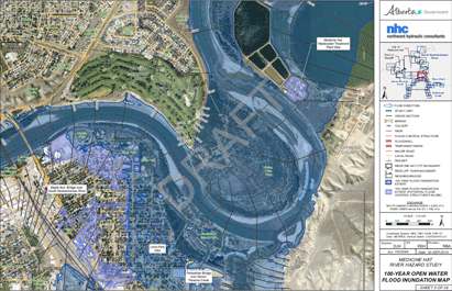 Flood Hazard Map Alberta Provincial Flood Maps Don't Include The Expected Effects Of Medicine Hat's  Berms - Medicine Hat Newsmedicine Hat News