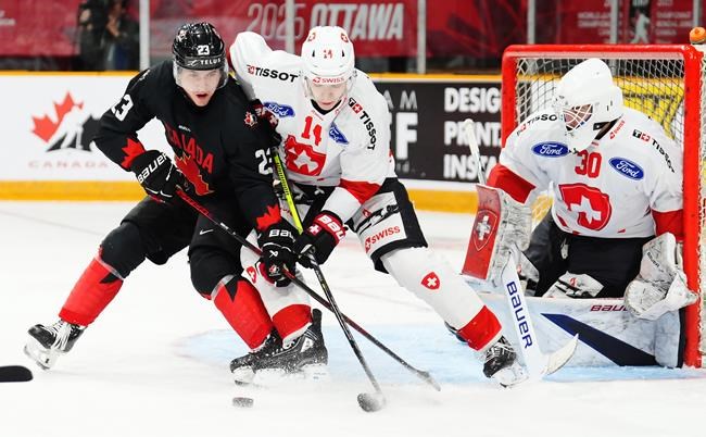 Canada dumps Switzerland 7-1 in pre-tournament game ahead of world juniors – Medicine Hat News