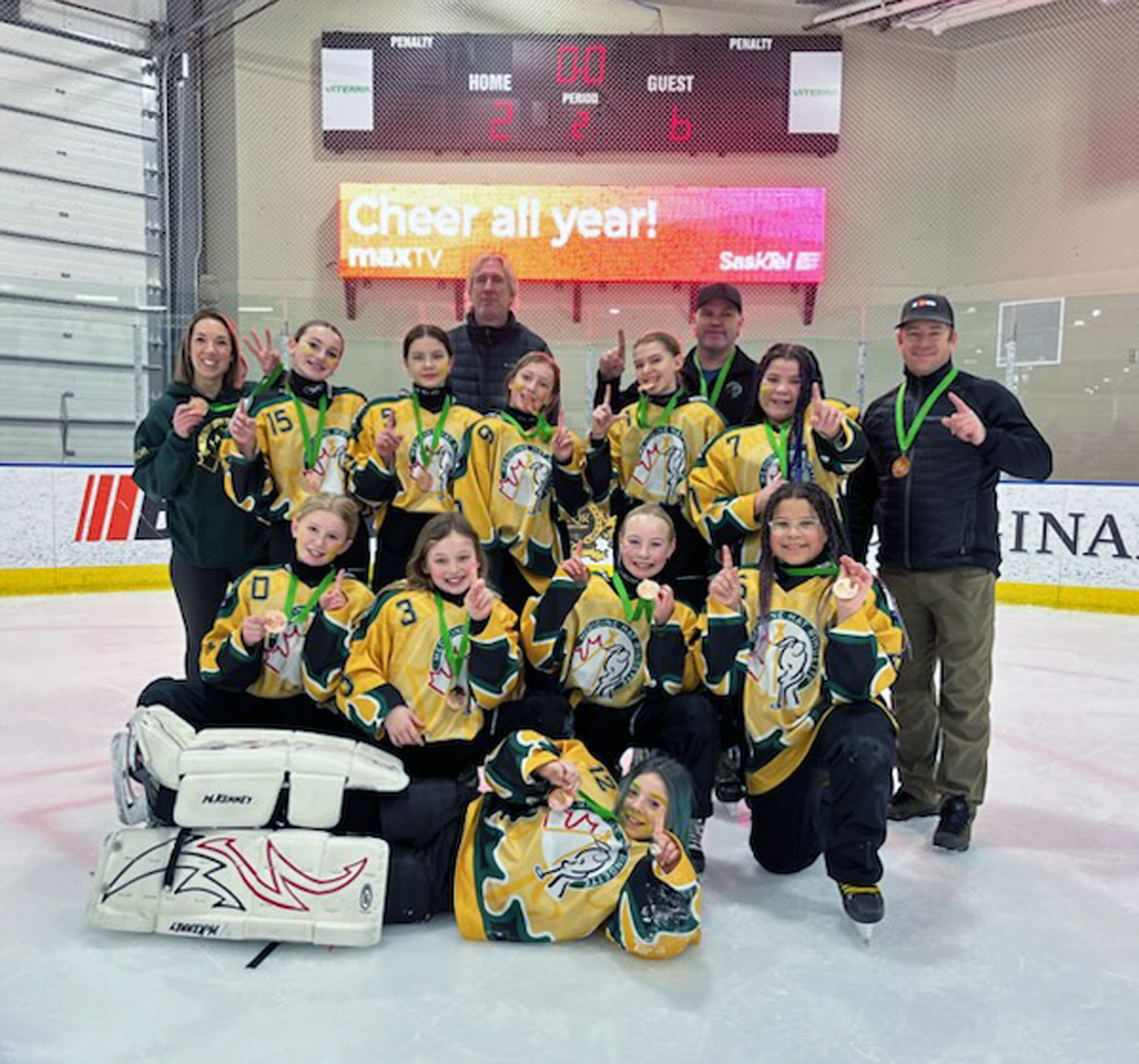 Ringette roundup U12 Gators capture bronze in Regina ringette