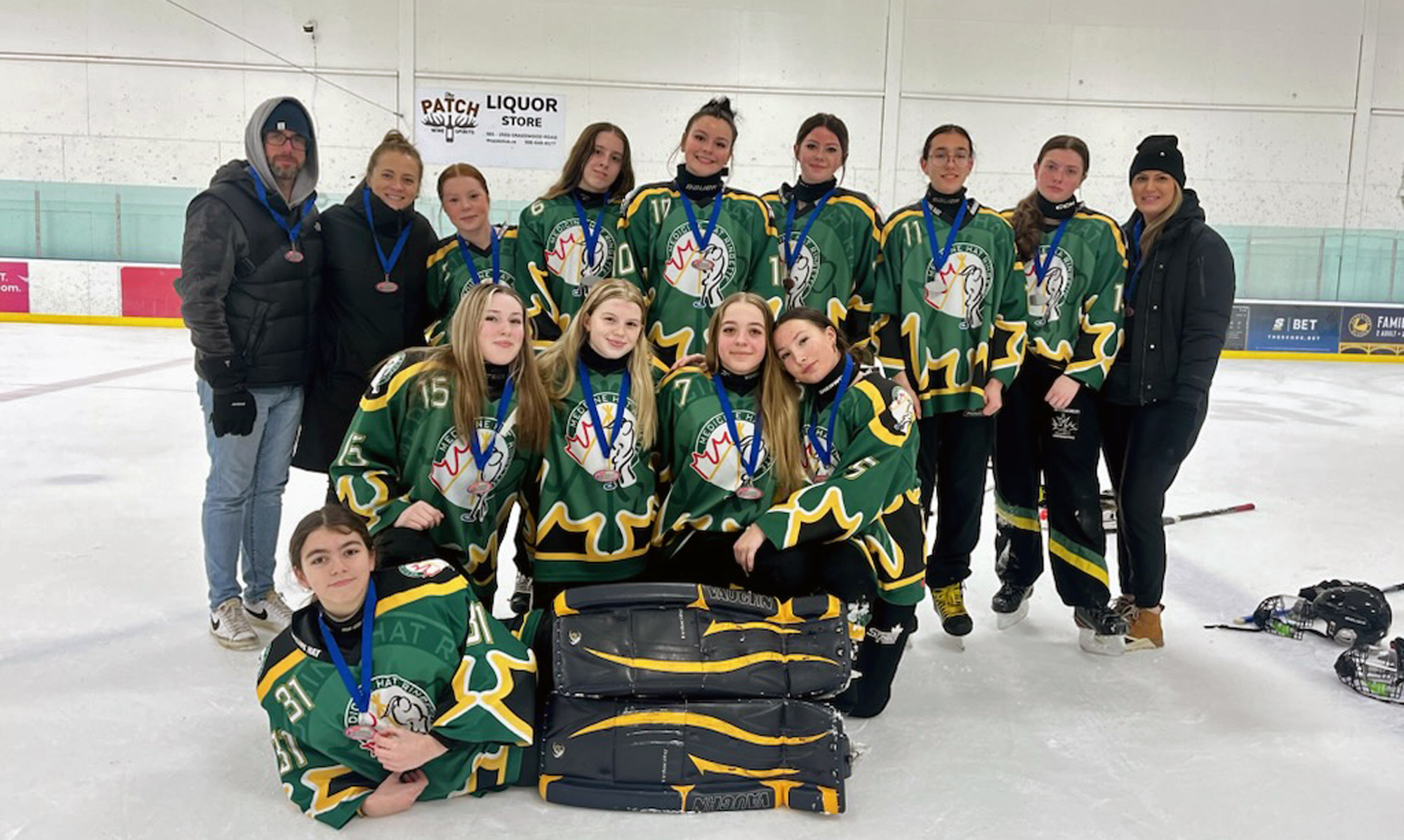 Ringette roundup U16 Mercury pickup silver in weekend ringette